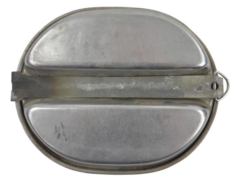 US WW2 M-1932 Messtin with Cutlery Set — image 3