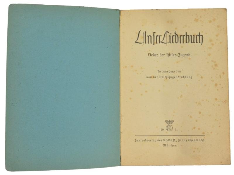 German Hitler Youth Songbook — image 2