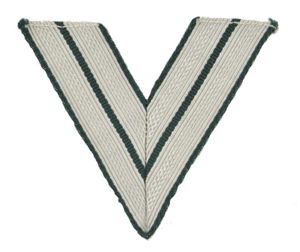 German LW HBT Rank Chevron