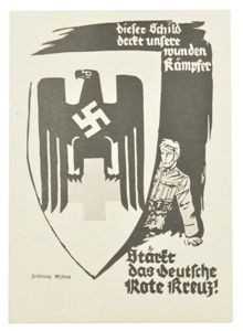 German DRK Postcard