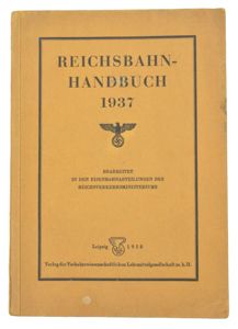 German Reichsbahn Handbook 1937