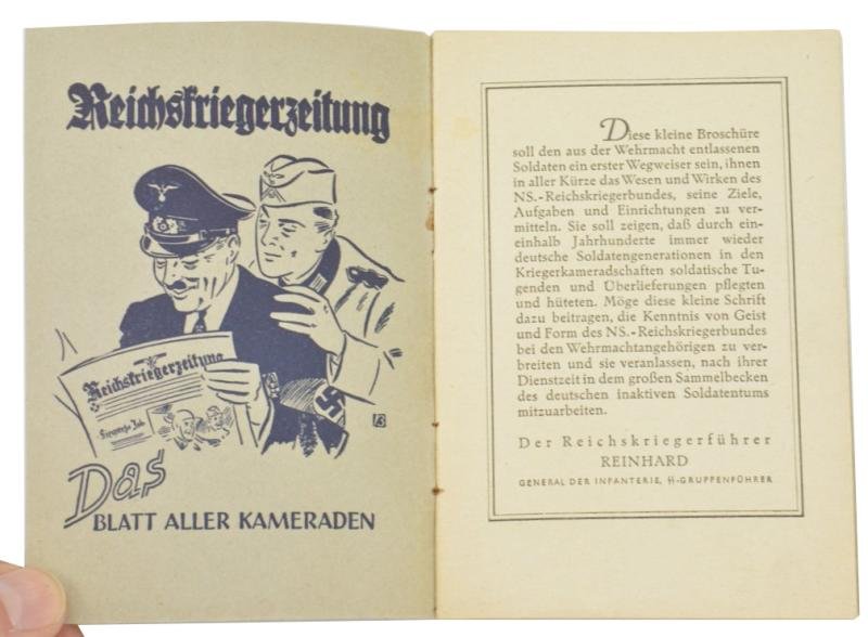 German NS-Reichskriegerbund Pocketbook — image 2