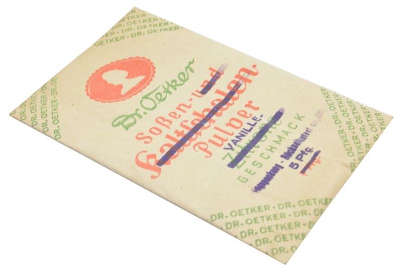 German Third Reich era 'Dr.Oetker' Vanilla Sauce — image 3