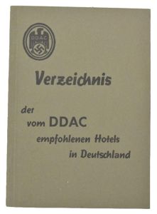 German DDAC Hotel Booklet
