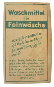 German Third Reich Era Laundry Detergent