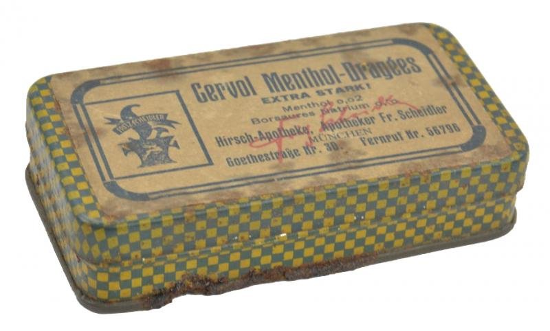 German Third Reich Era 'Gervol' Menthol Pastilles — image 3