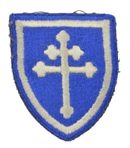 US WW2 79th Infantry Division 'Cross of Lorraine' Patch