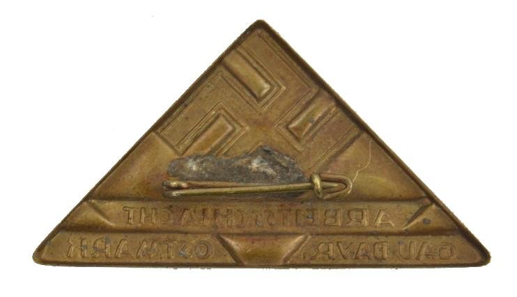 German Arbeitsschlacht Gau Bayr. Ostmark Badge — image 2