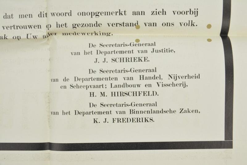 German/Dutch Announcement Poster — image 4