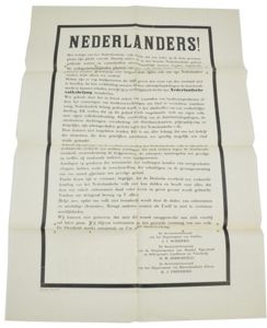 German/Dutch Announcement Poster