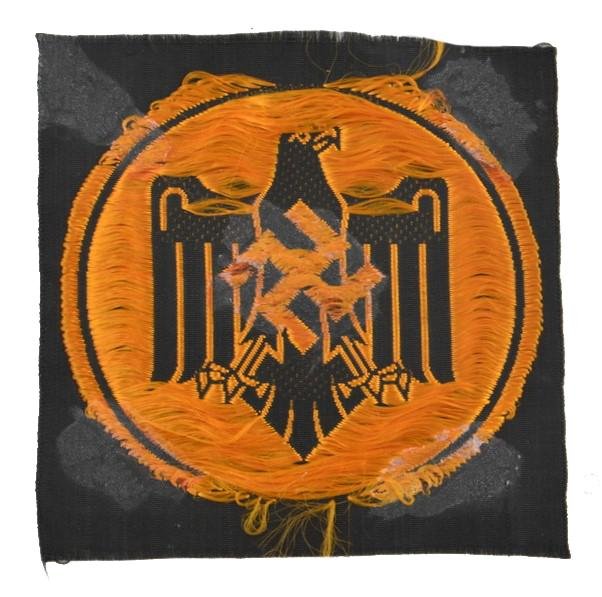 German NSRL/DRL Fabric Sports Badge In Bronze — image 2