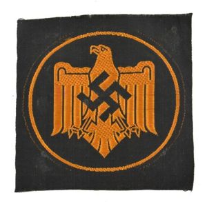 German NSRL/DRL Fabric Sports Badge In Bronze