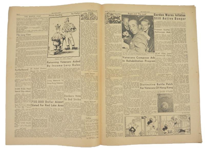 Canadian Maple Leaf Newspaper — image 3