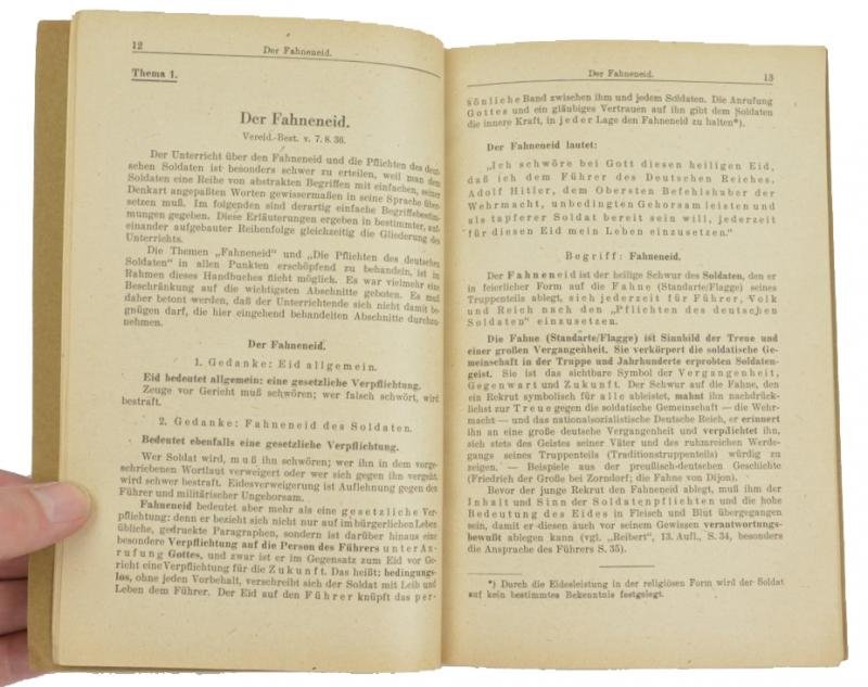 German WH Handbook Reibert 'Offizierthemen' — image 4