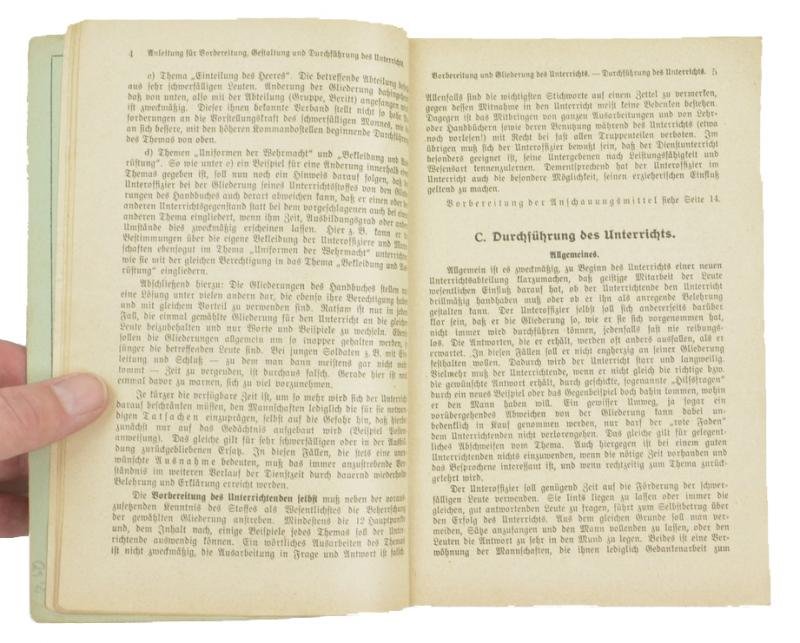 German WH Handbook Reibert 'Unteroffizierthemen' — image 3