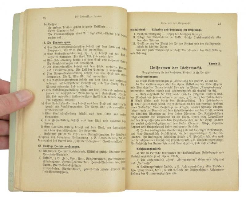 German WH Handbook Reibert 'Unteroffizierthemen' — image 4