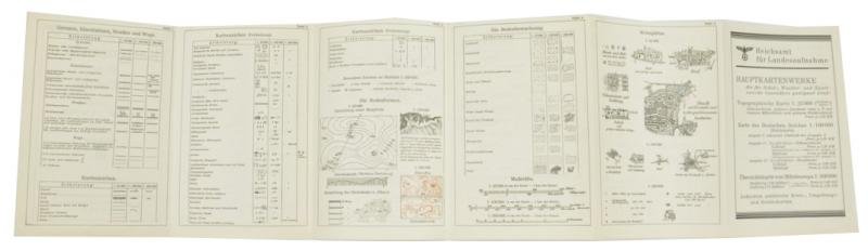 German WH Map Sign Booklet — image 4