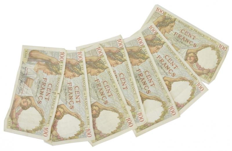 French WW2 Banknote — image 2