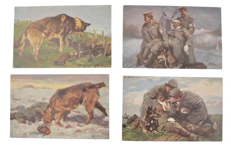 German WW1 Postcard Serie 'Wohlfahrts-Postkarte' — image 2