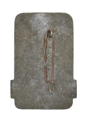 German Tinnie Badge 'Westmark Gautag 1939 Trier' — image 2