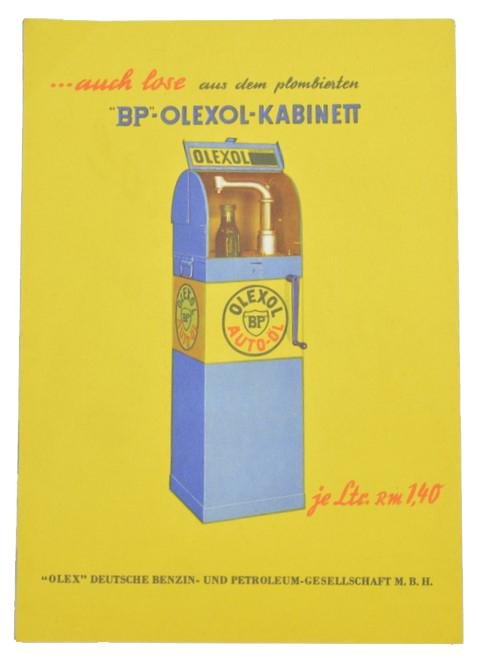 German Third Reich Period Advertising Flyer 'BP' — image 3