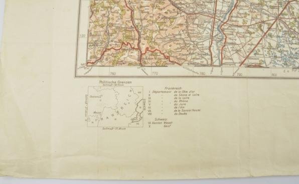 German Mapcard Genf Region — image 2