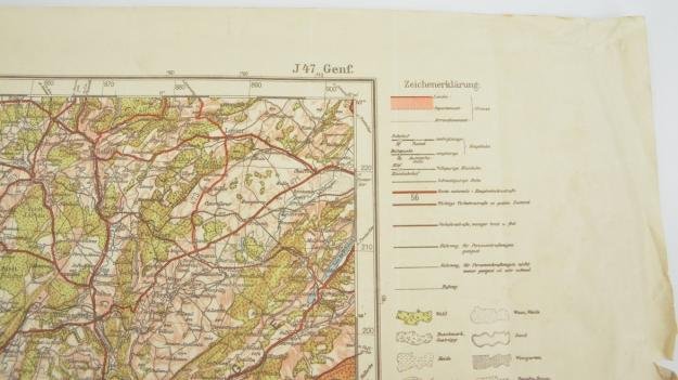 German Mapcard Genf Region — image 5