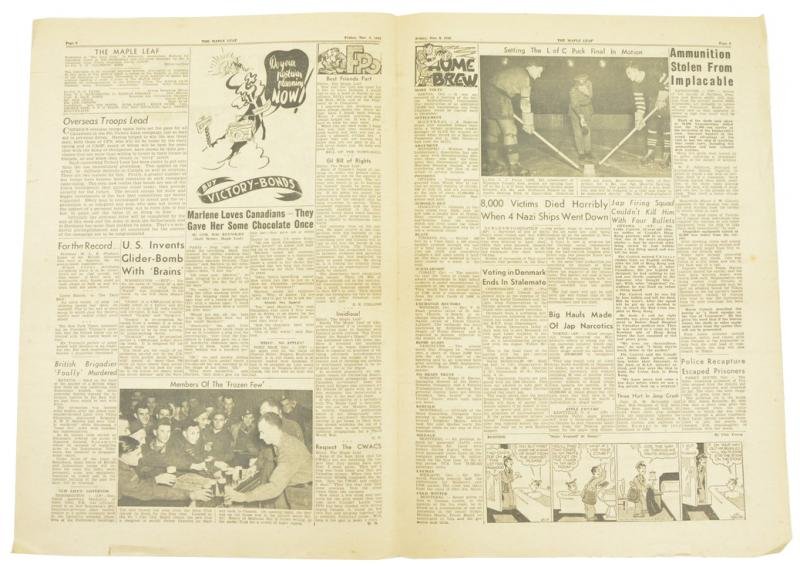 Canadian Maple Leaf Newspaper — image 3