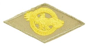 US WW2 Honorable Discharge 'Ruptured Duck' Patch