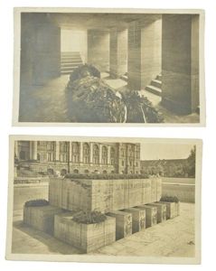 German WW1 Rememberance Postcards