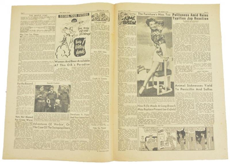 Canadian Maple Leaf Newspaper — image 3