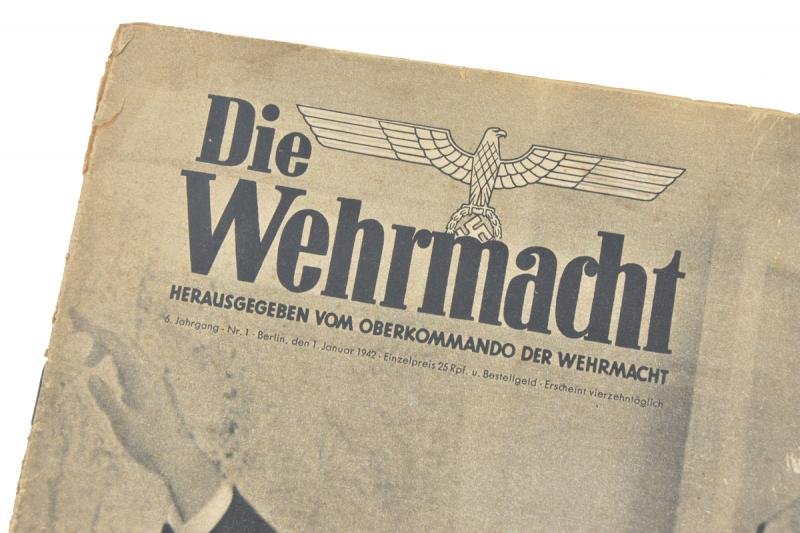German 'Die Wehrmacht' Magazine 1 Januar 1942 — image 2