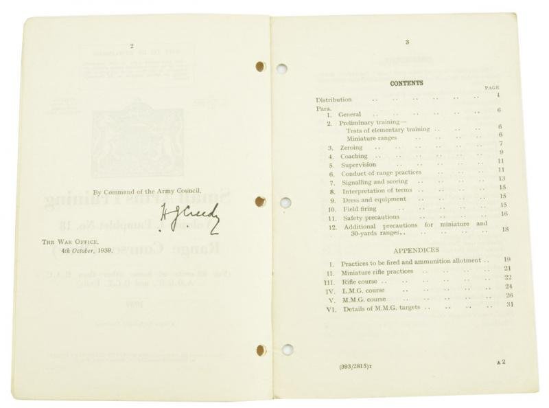 British WW2 Training Manual — image 2