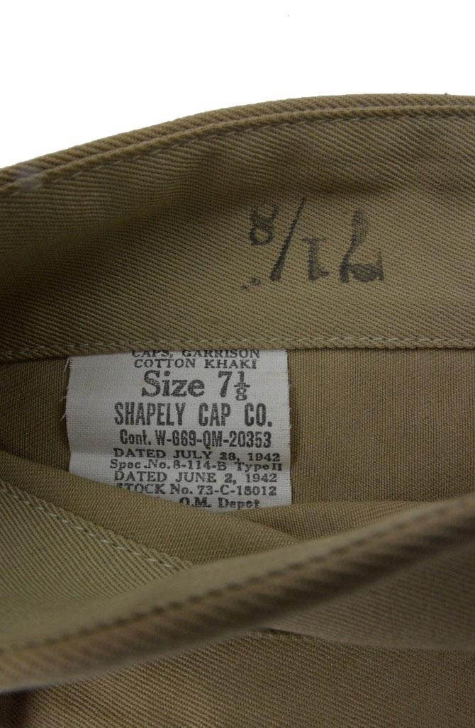 US WW2 Summer Garrison Cap — image 4