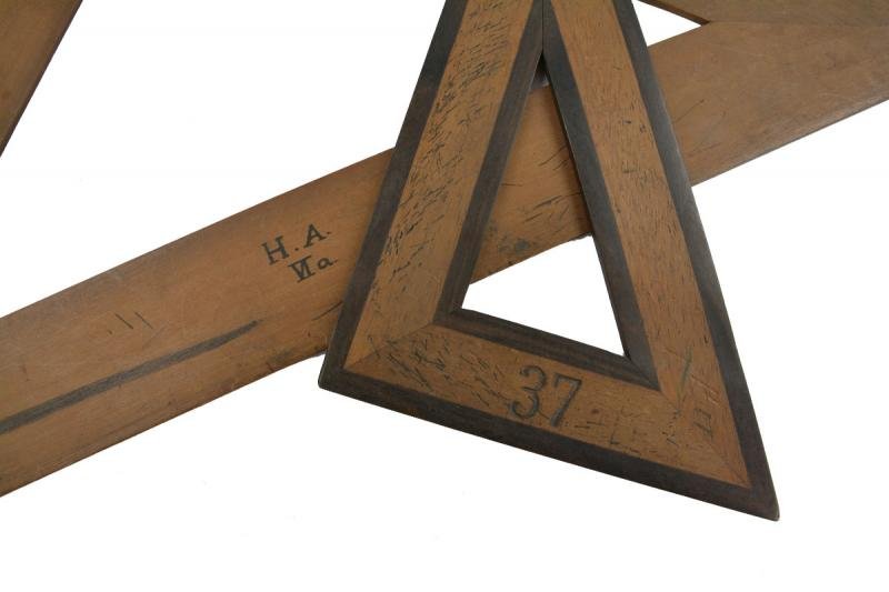 German set of Degrees Triangles — image 2