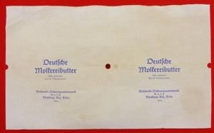 German Butter wrap 'deutsche molkereibutter'