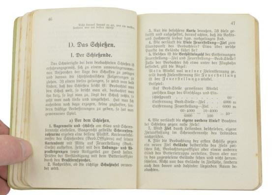 German WH Artillery Combat Handbook — image 3