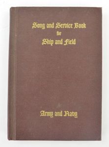 US WW2 Song and Service Book
