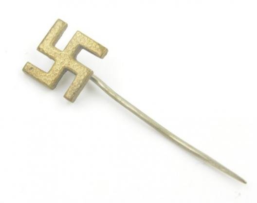 German Third Reich Civilian Swastika Stickpin — image 3