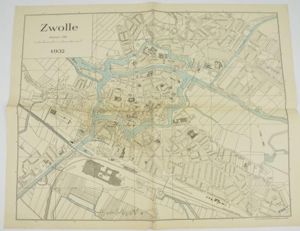German Wehrmacht General Staff Map of 'Zwolle'