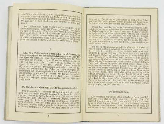 German Third Reich Period 'Ahnenpass' — image 3