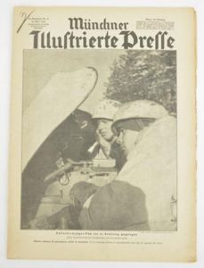 German Newspaper 'Münchner Illustrierte Presse' 18 March 1943.