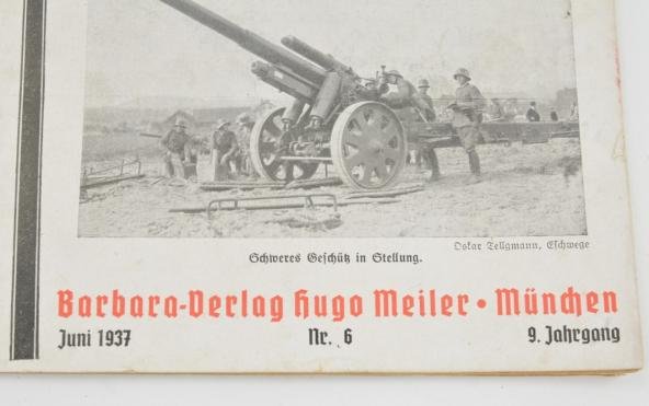 German WH Magazine 'Artilleristische Rundschau' 1937 — image 5