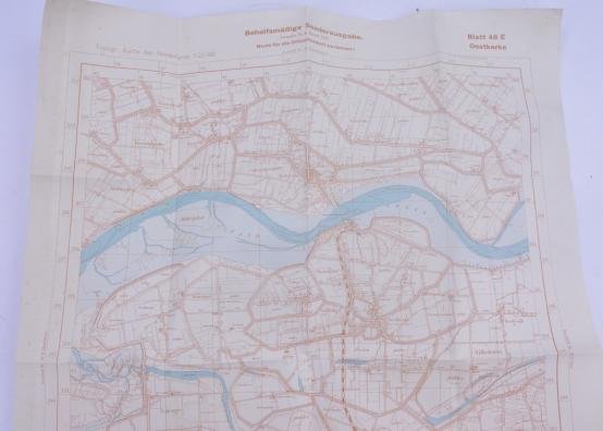 German Roadmap 'Oostkerke' 1941 — image 2