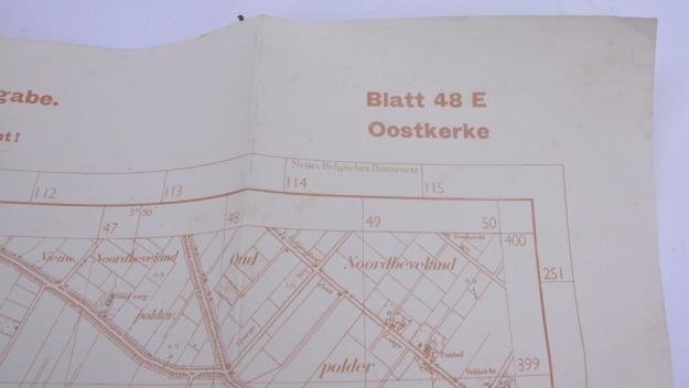German Roadmap 'Oostkerke' 1941 — image 5
