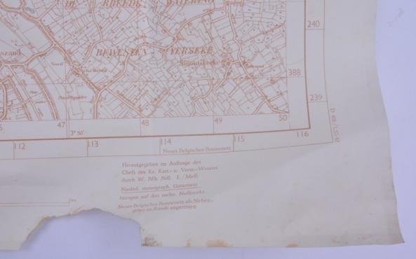 German Roadmap 'Oostkerke' 1941 — image 6