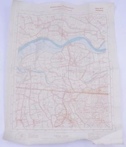 German Roadmap 'Oostkerke' 1941