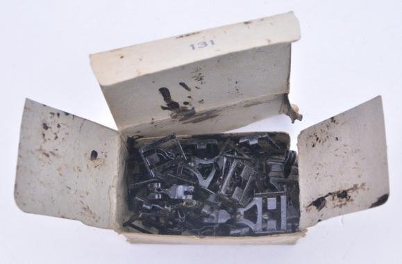 US WW2 Box of M1 Helmet Quick Release Fasteners — image 3