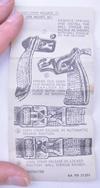 US WW2 Box of M1 Helmet Quick Release Fasteners — image 4