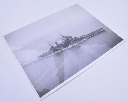 British WW2 Press Photo H.M.S. Howe — image 5